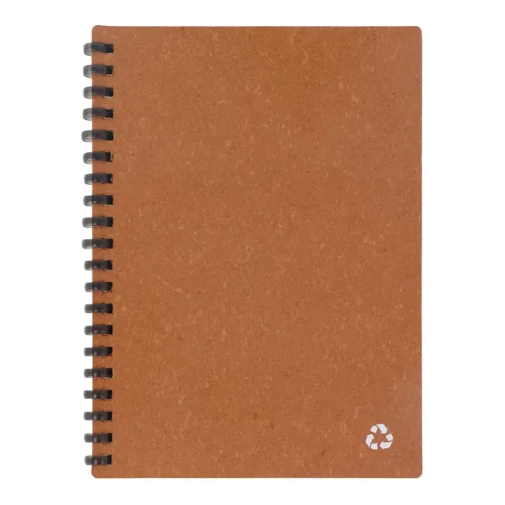 Notebook recycled leather Midi - LT92069 (N0052)